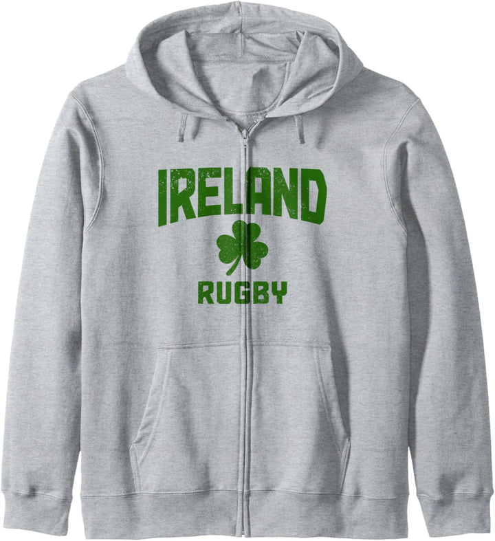 Irland Rugby Irish Shamrock Green St. Patricks Day Kapuzenjacke