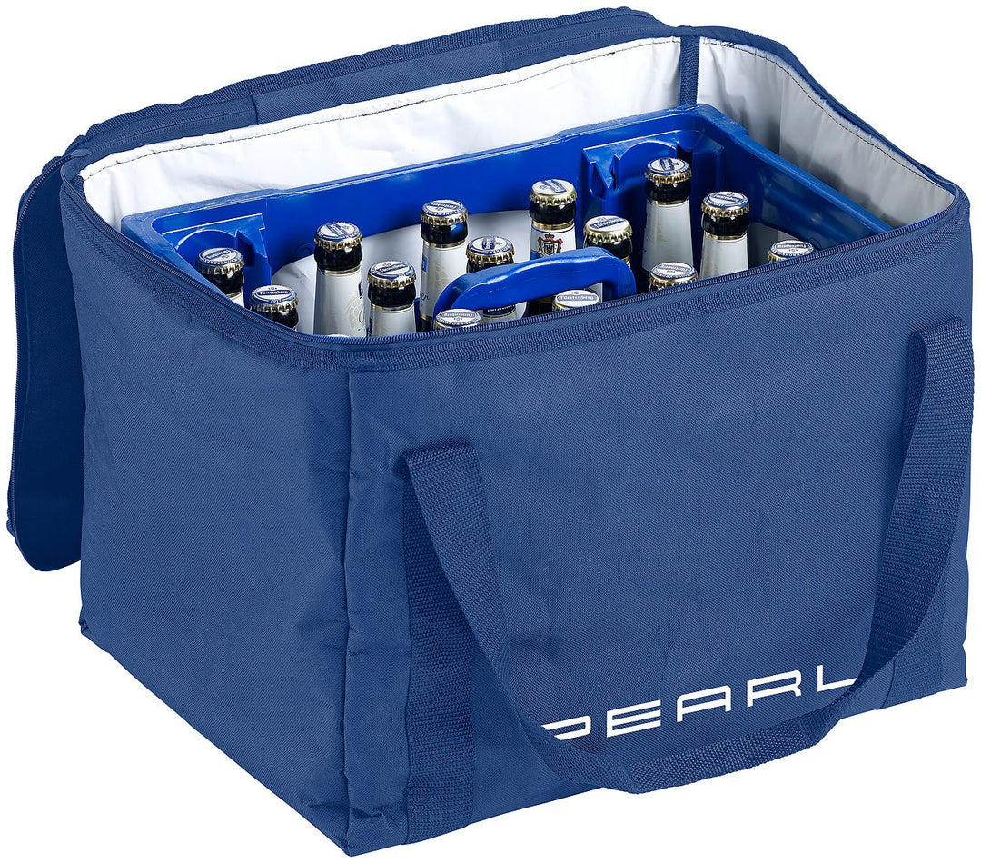 PEARL Kühltasche Bier: Isolierte Kühltasche, verstärkter Trageriemen für Bierkästen, 30 Liter (Therm