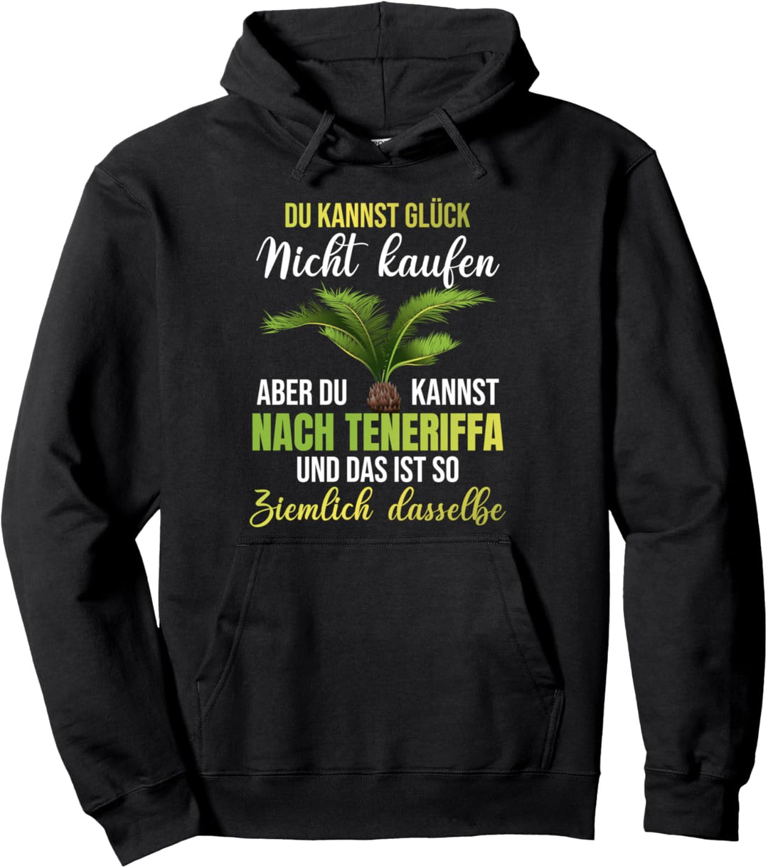 Teneriffa Sehnsucht Kanaren Spanien Pullover Hoodie