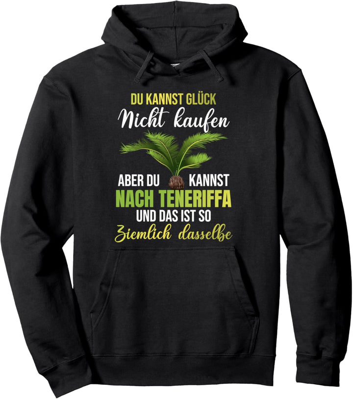 Teneriffa Sehnsucht Kanaren Spanien Pullover Hoodie