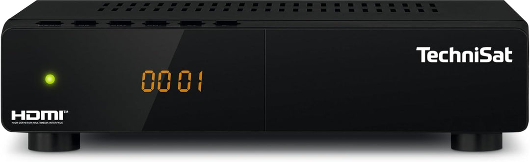 TechniSat HD-S 210 – Kompakter HD Satellitenreceiver (DVB-S/S2, HDMI, USB Mediaplayer, vorinstallier