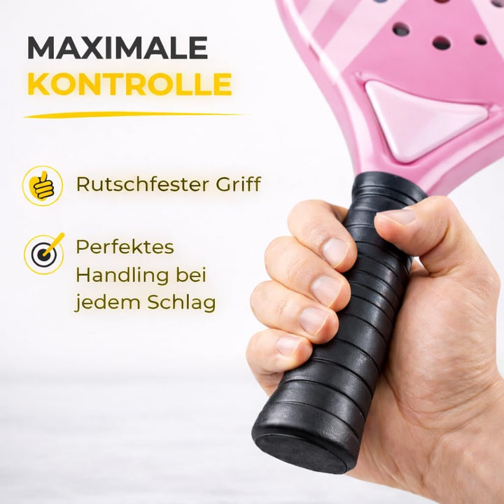 Padel Schläger Set mit Meshtasche – Für Erwachsene Profi Racket | Hochwertige Padelschläger für Anfä