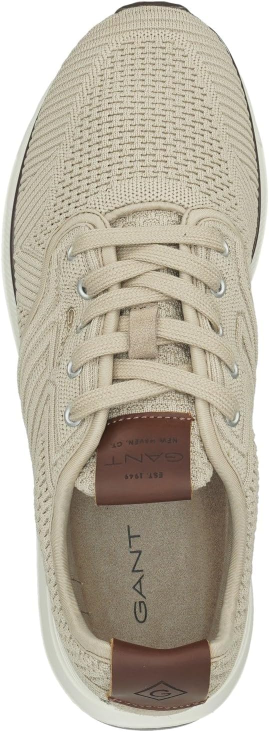 Gant Herren BeekerSneaker 41 EU Taupe, 41 EU Taupe
