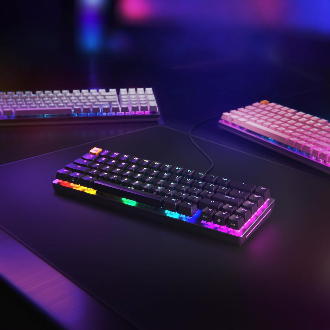 GLORIOUS Gaming GMMK 2 Compact (65%) - Mechanisches Gaming-Keyboard, Aluminiumrahmen, anpassbar, Dou