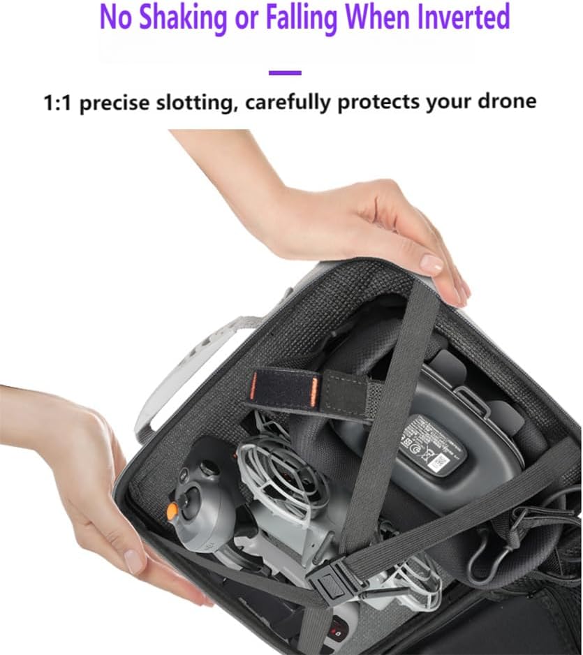 Tragetasche für DJI Neo 2 Motion Fly More Combo, tragbare Reisetasche mit Schultergurt für Goggles N