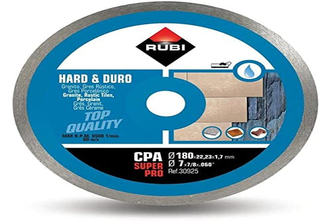 RUBI CPA SUPERPRO - 180 mm, 180 mm