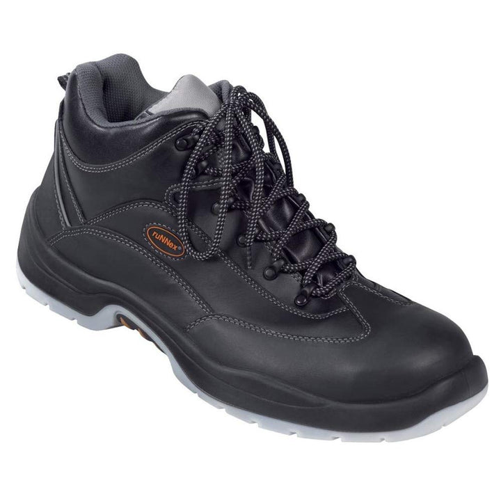 ruNNex Sicherheitshochschuhe S3 TeamStar Halbstiefel BGR 191, Grösse 43, schwarz, 5301 43 EU, 43 EU