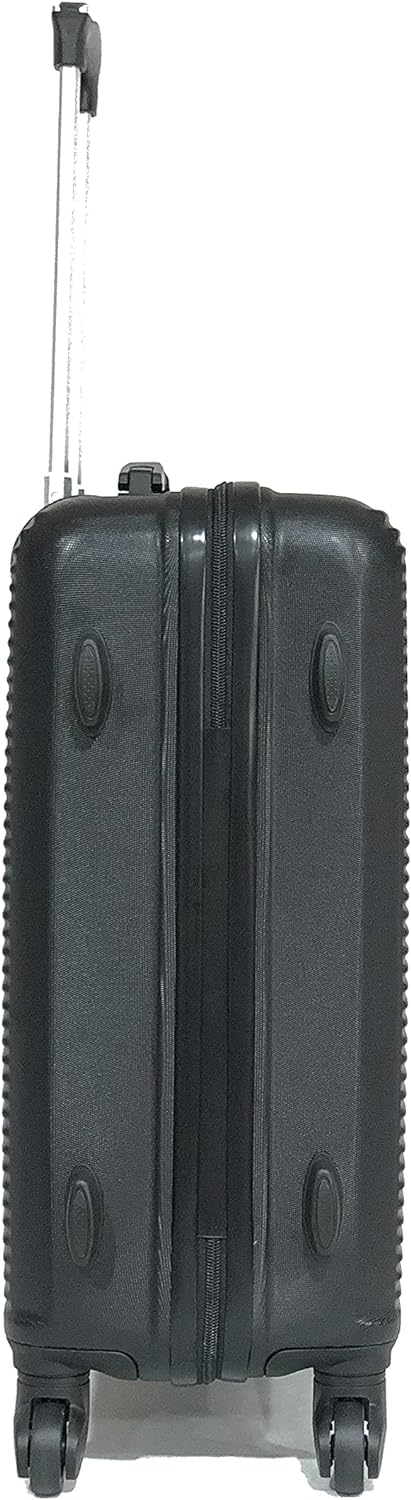 Kabine/Mittelgrosser Koffer mit oder ohne Vanity, Schwarz (5859), Cabine