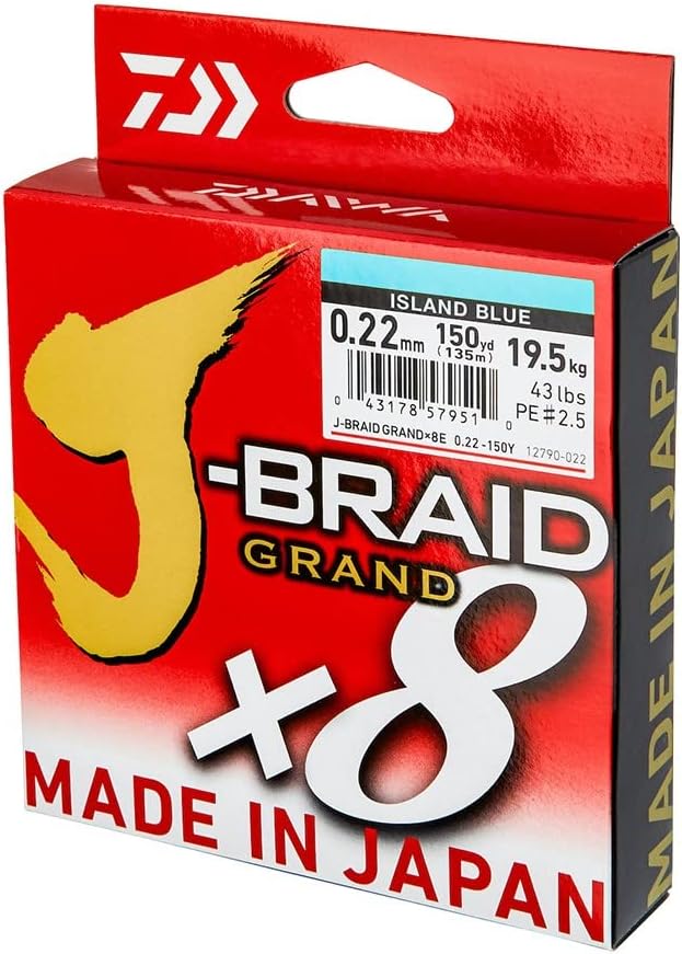 Daiwa J-Braid Grand X8E 0.24mm-270m IB