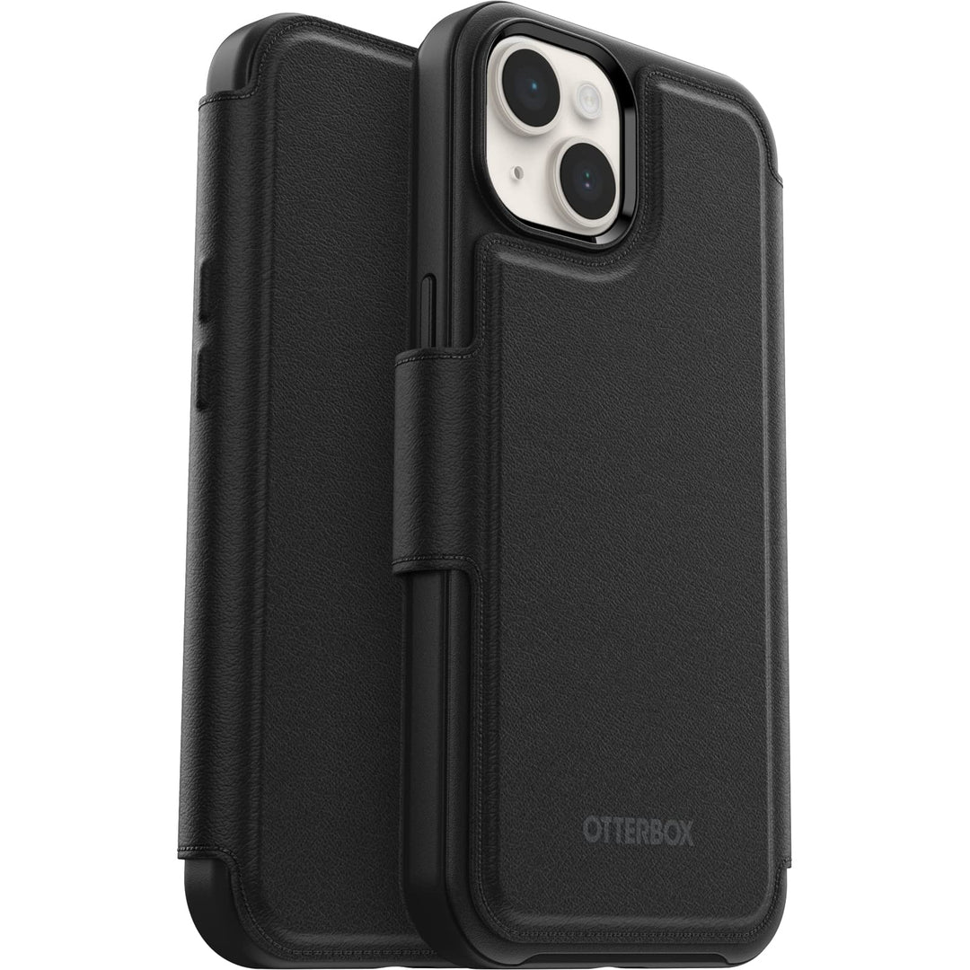 OtterBox Folio für iPhone 14 für MagSafe, Soft Touch Folio mit 3 Slots, Starke magnetische Ausrichtu