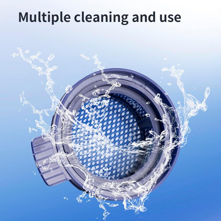 YanBan 4 Stück Ersatz-HEPA-Filter, kompatibel mit Samsung Bespoke Jet VS20A958FWN, VS20A95923B/AA St