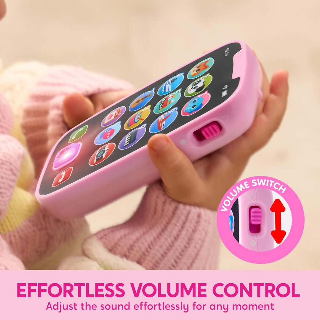 JOYIN Rosa Telefon Baby Spielzeug Handy Ab 1 Jahr, Musikalische Spielzeuge Für Babies, 2 pc Fernbedi