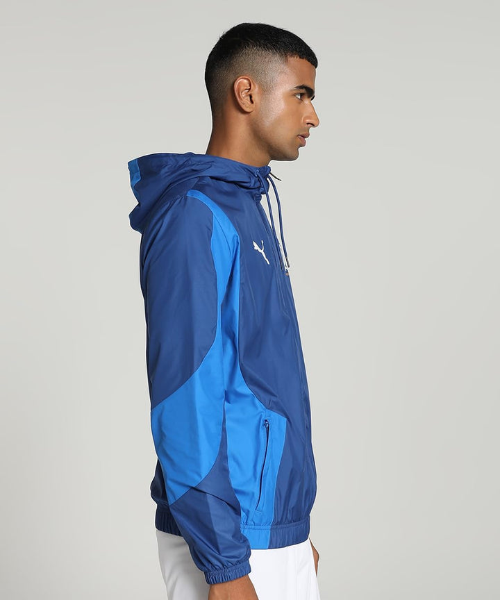 PUMA Unisex Prematch Woven Anthem Jacket Jacket XS Blau, XS Blau