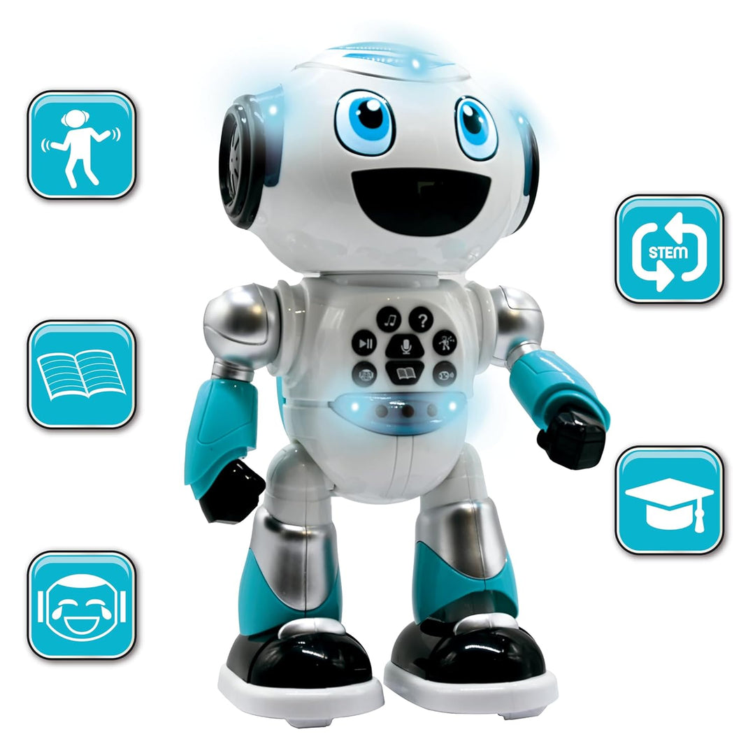 Lexibook, Powerman Advance, Ferngesteuerter Roboter, interaktives Spielzeug für Kinder, Gehen, Tanze