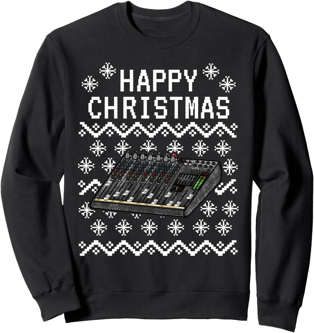 Tontechniker Weihnachtsmusiker Sweatshirt