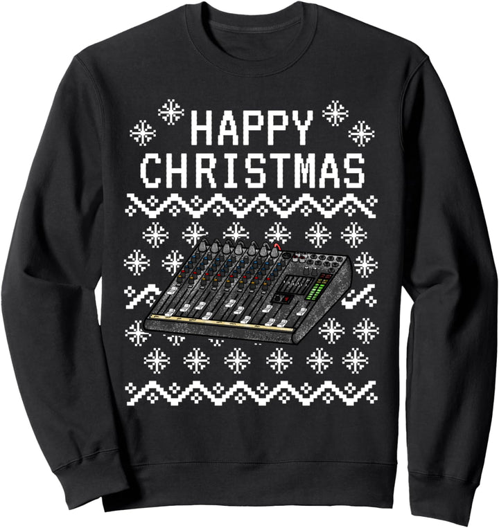 Tontechniker Weihnachtsmusiker Sweatshirt