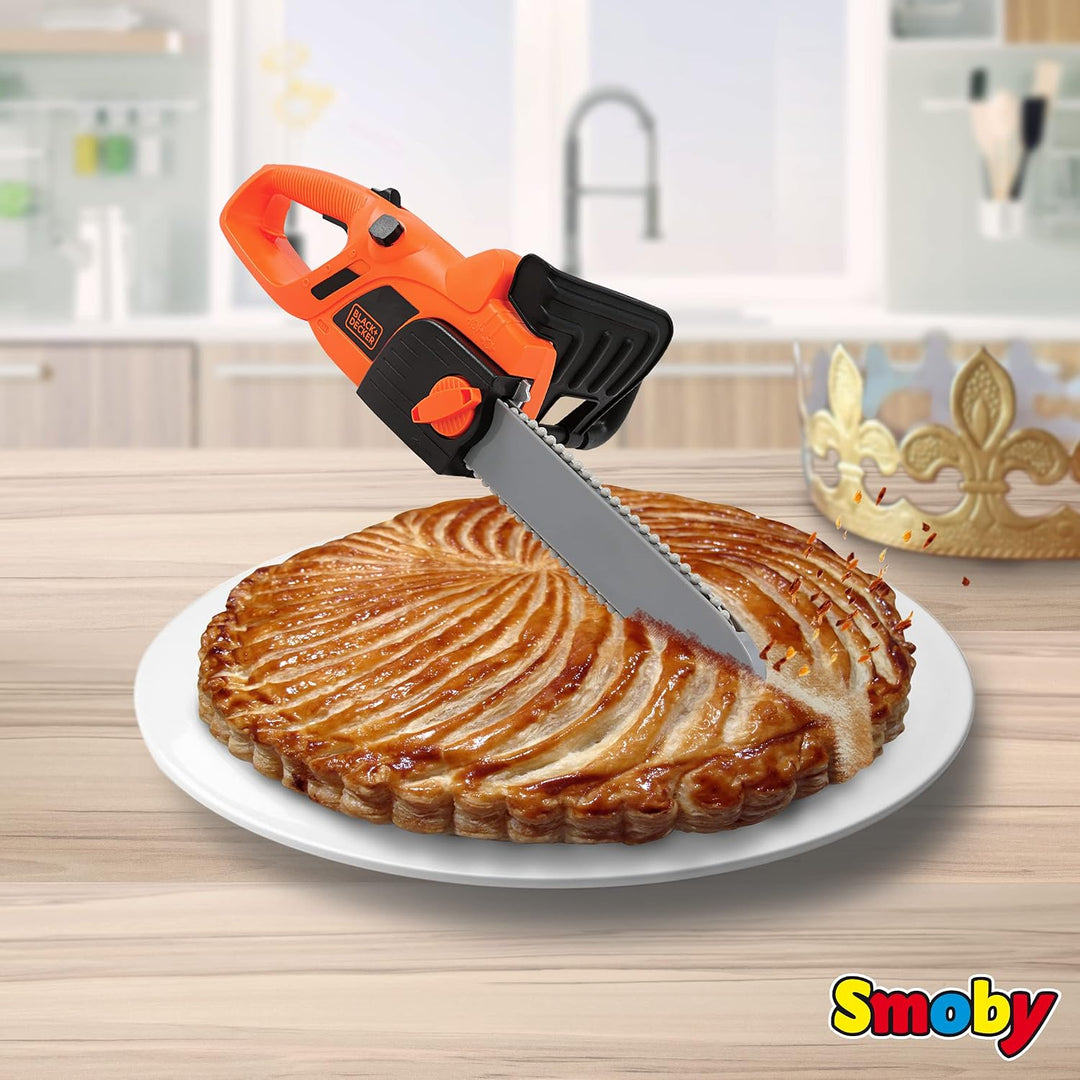 Smoby 360103-PB - Black + Decker Motorsäge, 7600360103, Mehrfarbig