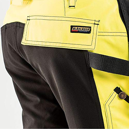 Blaklader 15521811 Hochsichtige Hose mit Stretch, gelb/ schwarz, grootte C152 C152 Yellow / Black, C