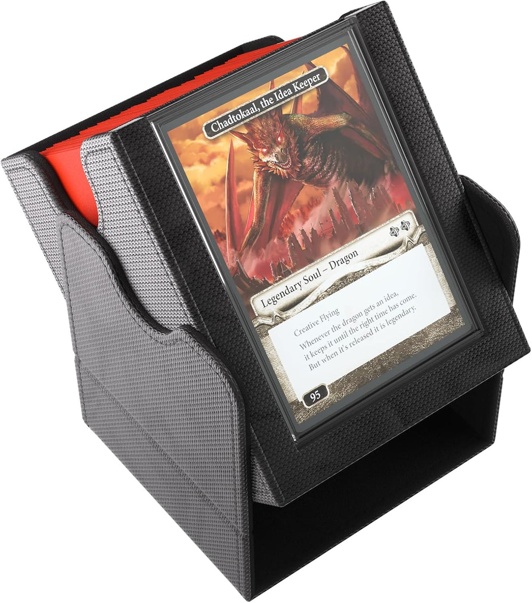 Gamegenic, Squire Plus 100+ XL Black (Packung mit 2) Schwarz kompakt (Packung mit 2), Schwarz kompak
