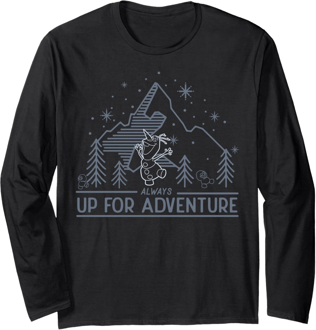Disney Frozen Olaf Always Up For Adventure Langarmshirt