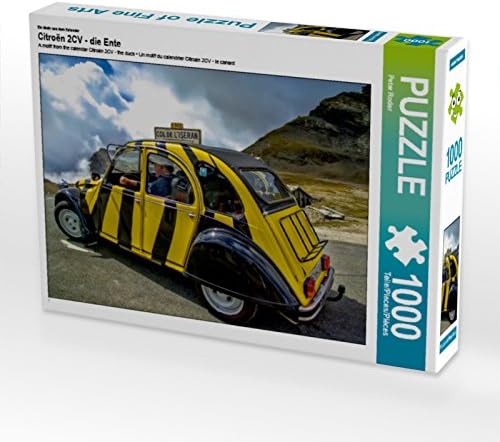 CALVENDO Puzzle Citroën 2CV - die Ente 1000 Teile Lege-Grösse 64 x 48 cm Foto-Puzzle Bild von Peter