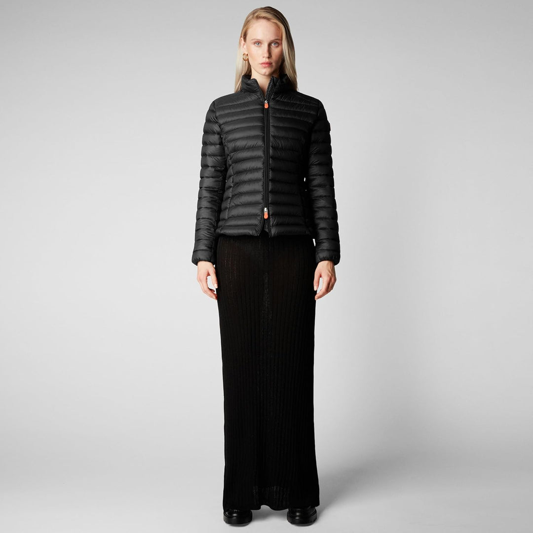 Save The Duck Damen Steppjacke Carly L Schwarz