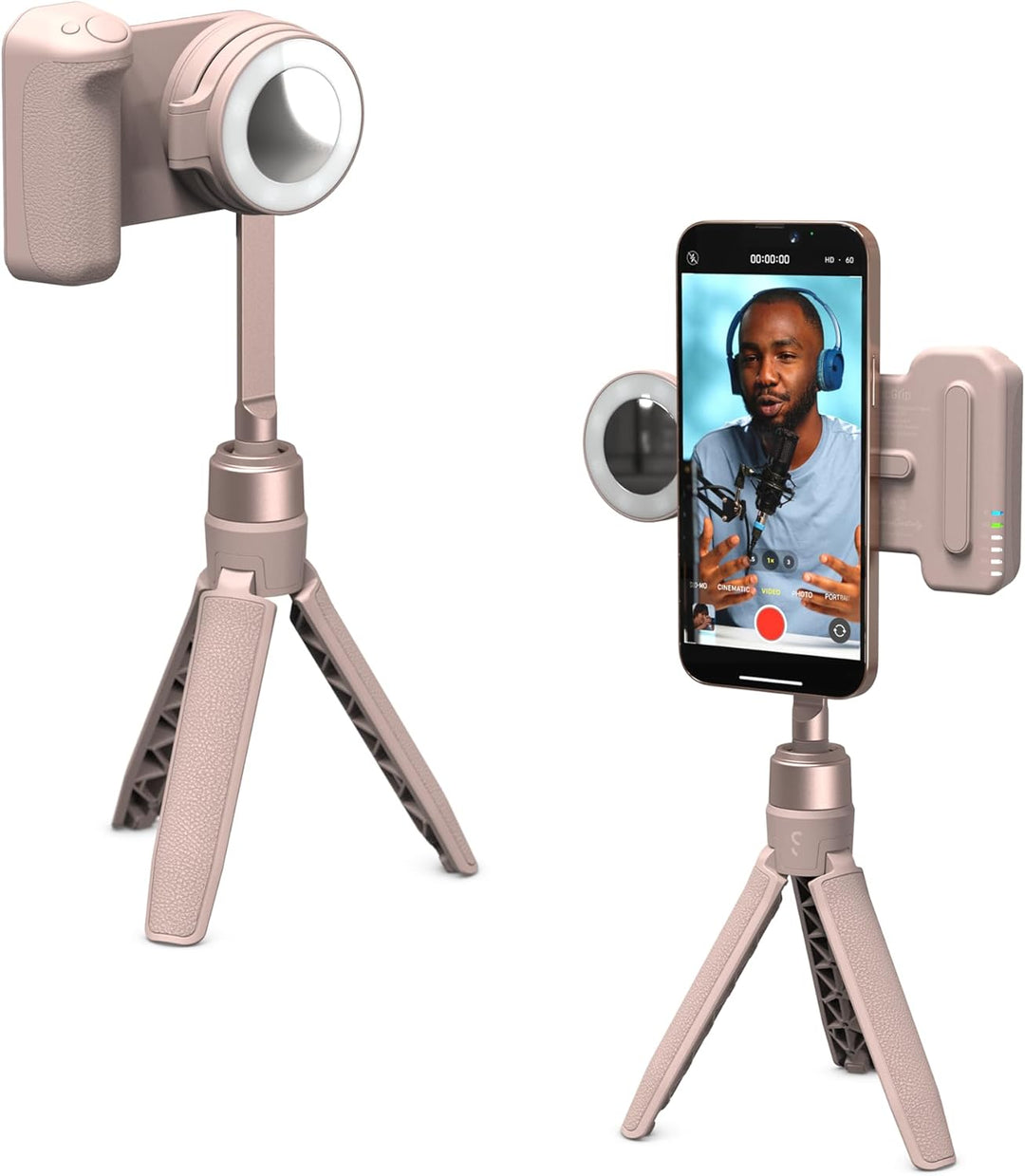 ShiftCam SnapGrip Creator Kit pink SnapGrip+ SnapLight+ SnapPod+ Pouch SnapGrip Creator Kit Kreide P