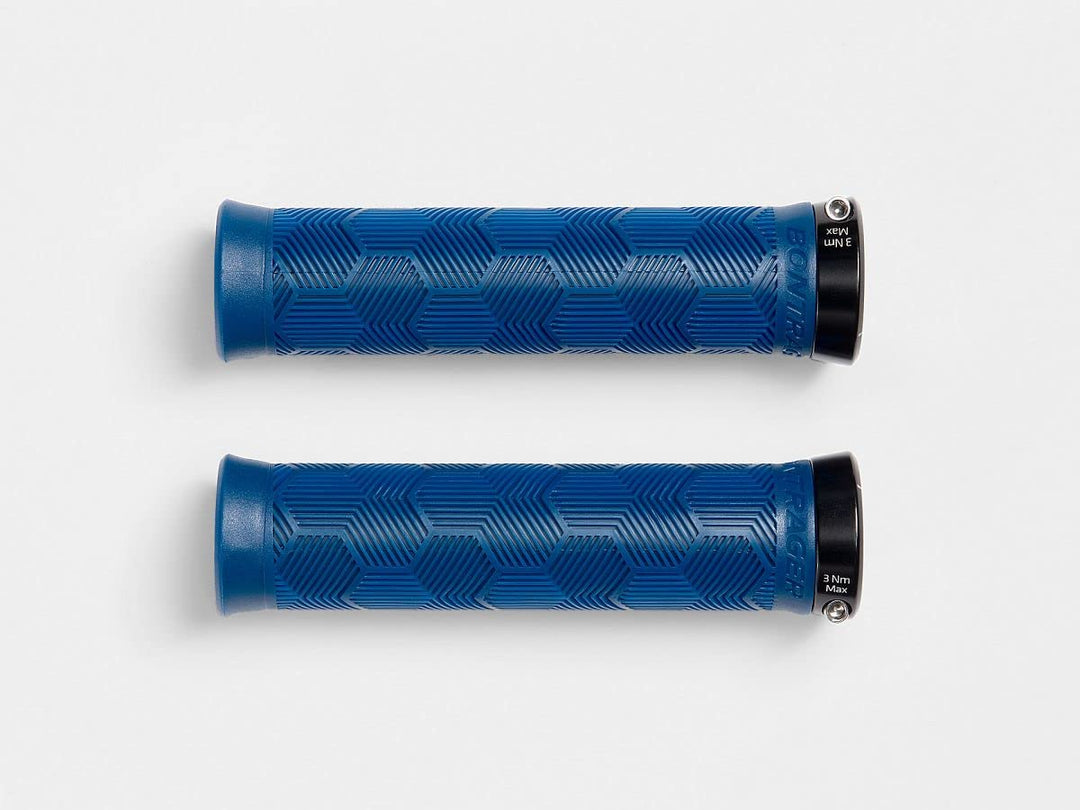 Bontrager XR Trail Elite Recycled Plastic Fahrrad Griffe blau