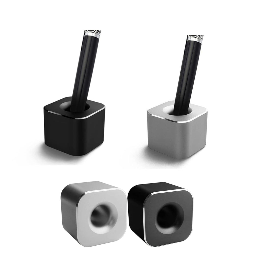 TopHomer Mini-Stifthalter für Schreibtisch, Aluminiumlegierung, Stiftständer, Einzelstifthalter, Des