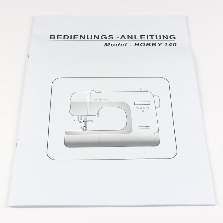 Gritzner Hobby 140 - Computernähmaschine mit 140 Sticharten und Anschiebetisch