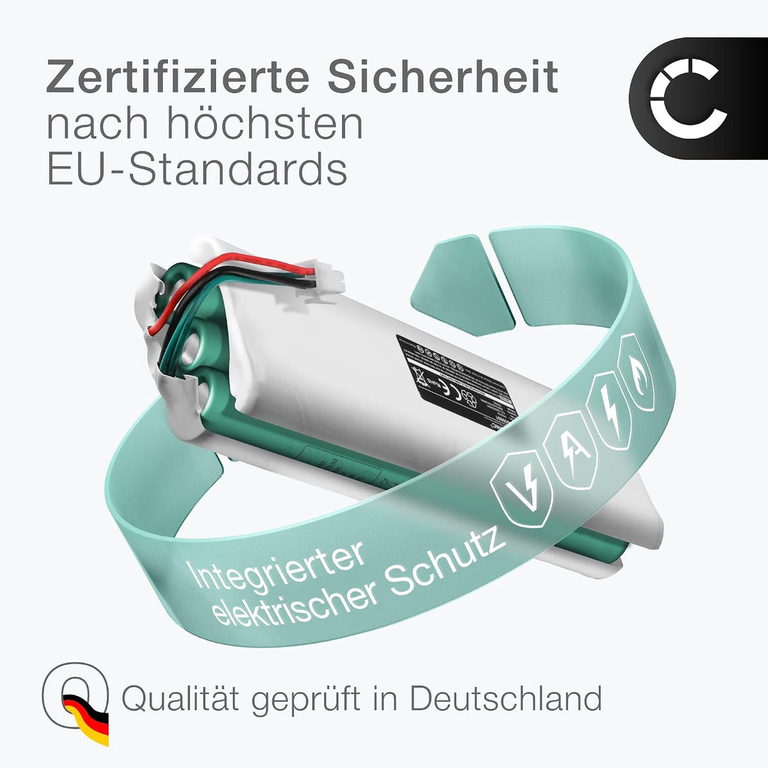 CELLONIC® 18V 3Ah Ersatz Akku kompatible mit Husqvarna Automower 210C, 220AC, 230 ACX, 260 ACX, G2,
