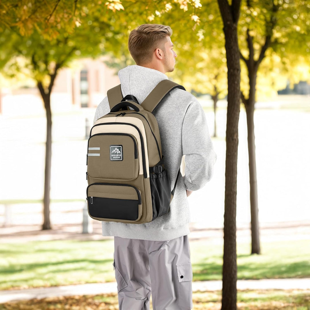 Amythe Schulrucksack Jungen Teenager, Gross Rucksack Schule Gymnasium Oberstufe, Schulranzen Robust