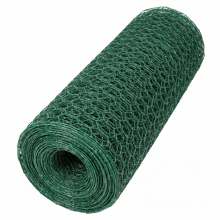 Amagabeli Maschendrahtzaun Sechseckgeflecht (25 mm) Maschenweite, 100cm Höhe, 25m Länge, Drahtgitter