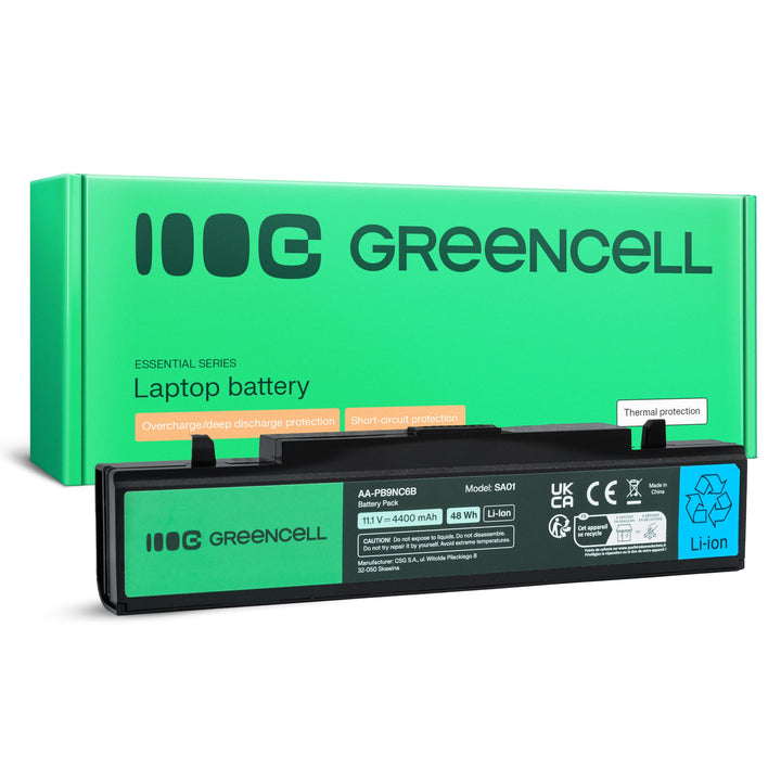 Green Cell Standard Serie Laptop Akku für Samsung Serie 3 350E 350V 355E 355V NP350E5C NP350E7C NP35