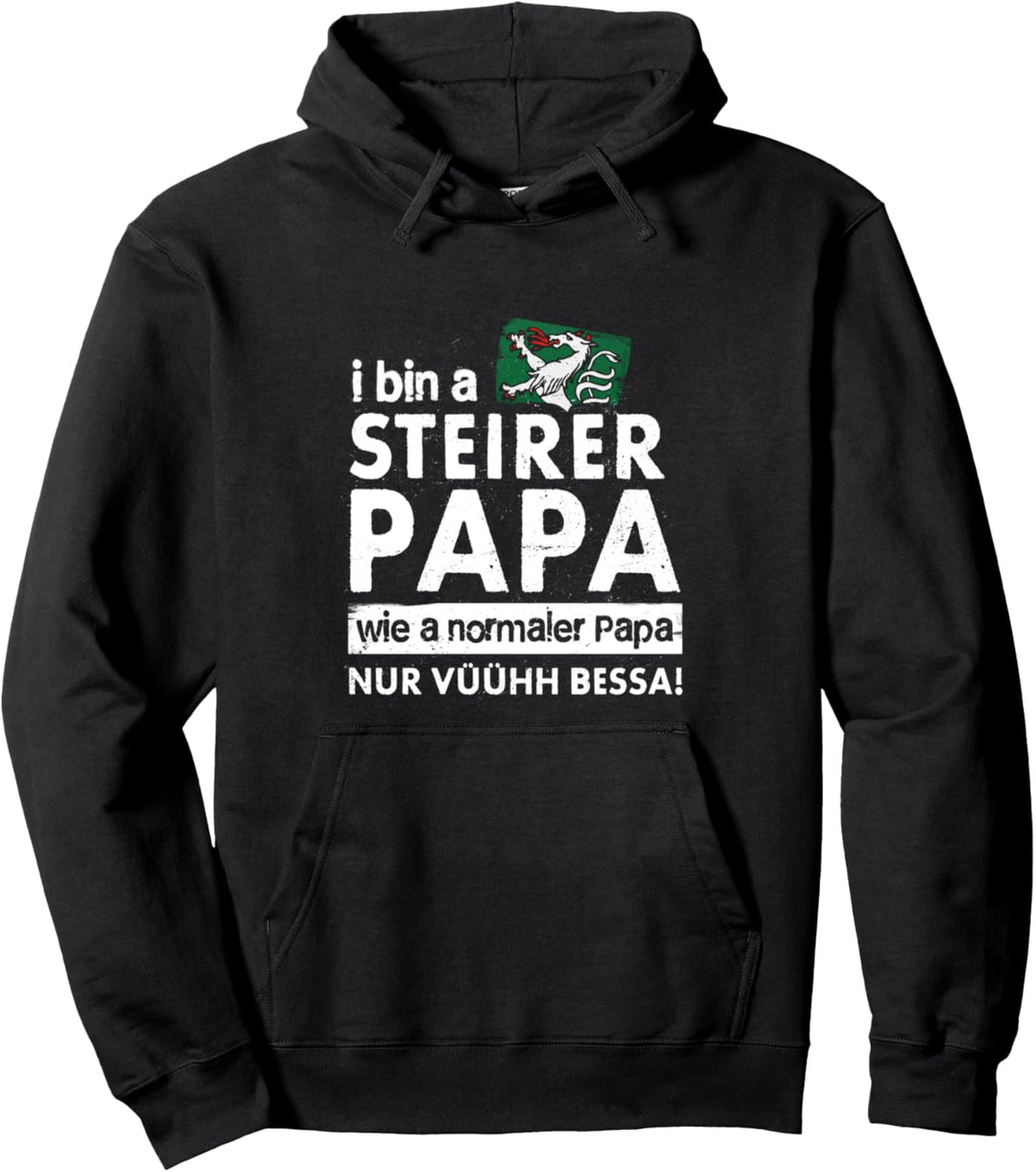 Steirer Papa Steirischer Vater Steirischer Dad Spruch Design Pullover Hoodie