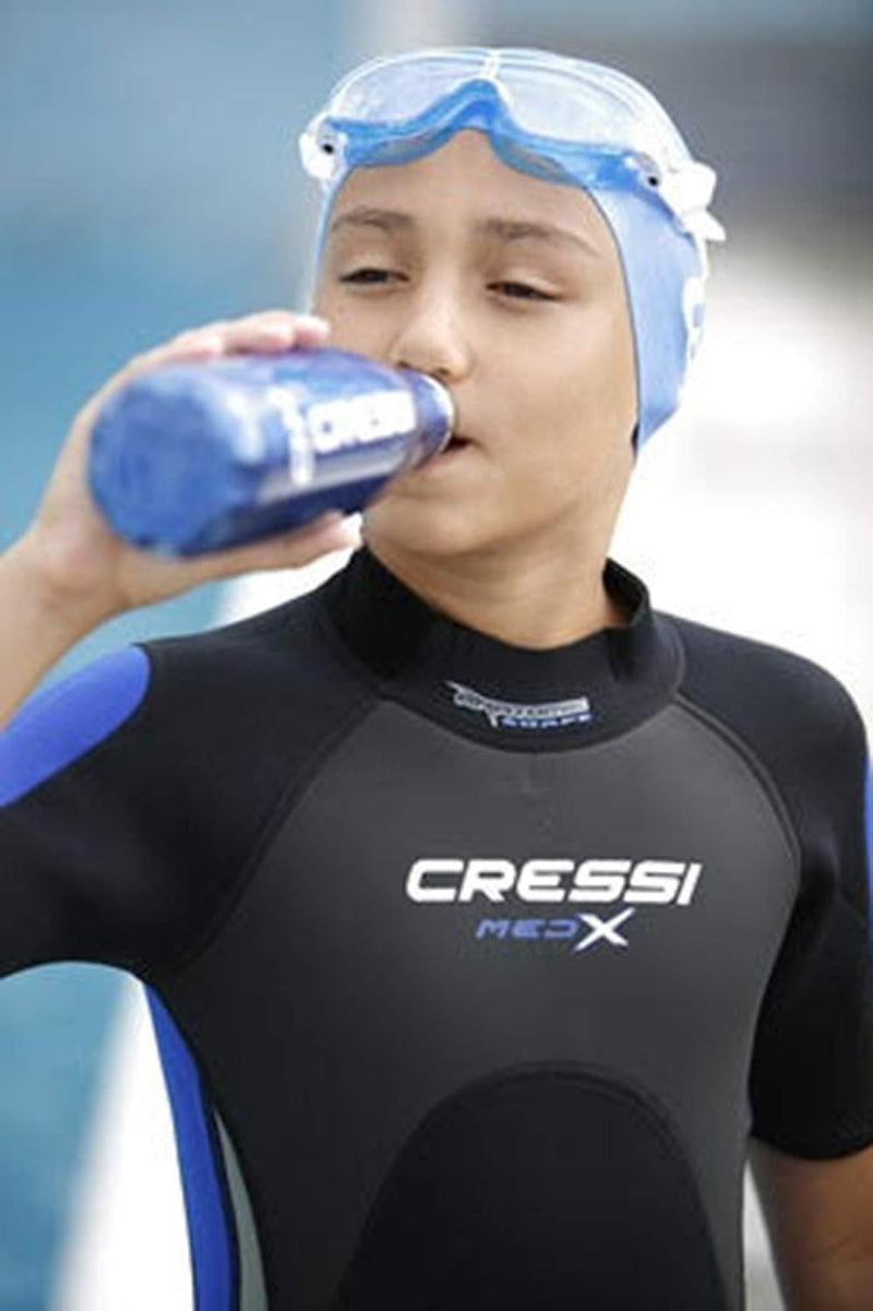 Cressi Med X Jr Wetsuit 2.5mm - Shorty Neoprenanzug Ideal zum Schnorcheln und Tauchen in gemässigten