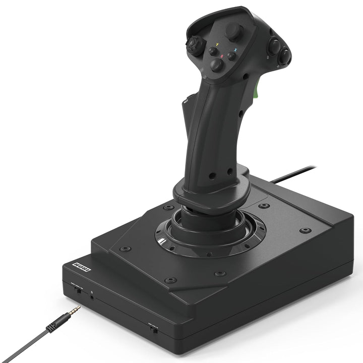 HORI HOTAS Flight Stick Designed for Xbox Series X|S, Xbox One and PC - Officially Licensed By Micro