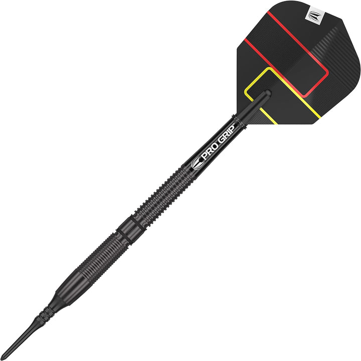 Target Darts Soft.G.Clemens BLK 19g. 90% Schwarz 19gr, 19gr