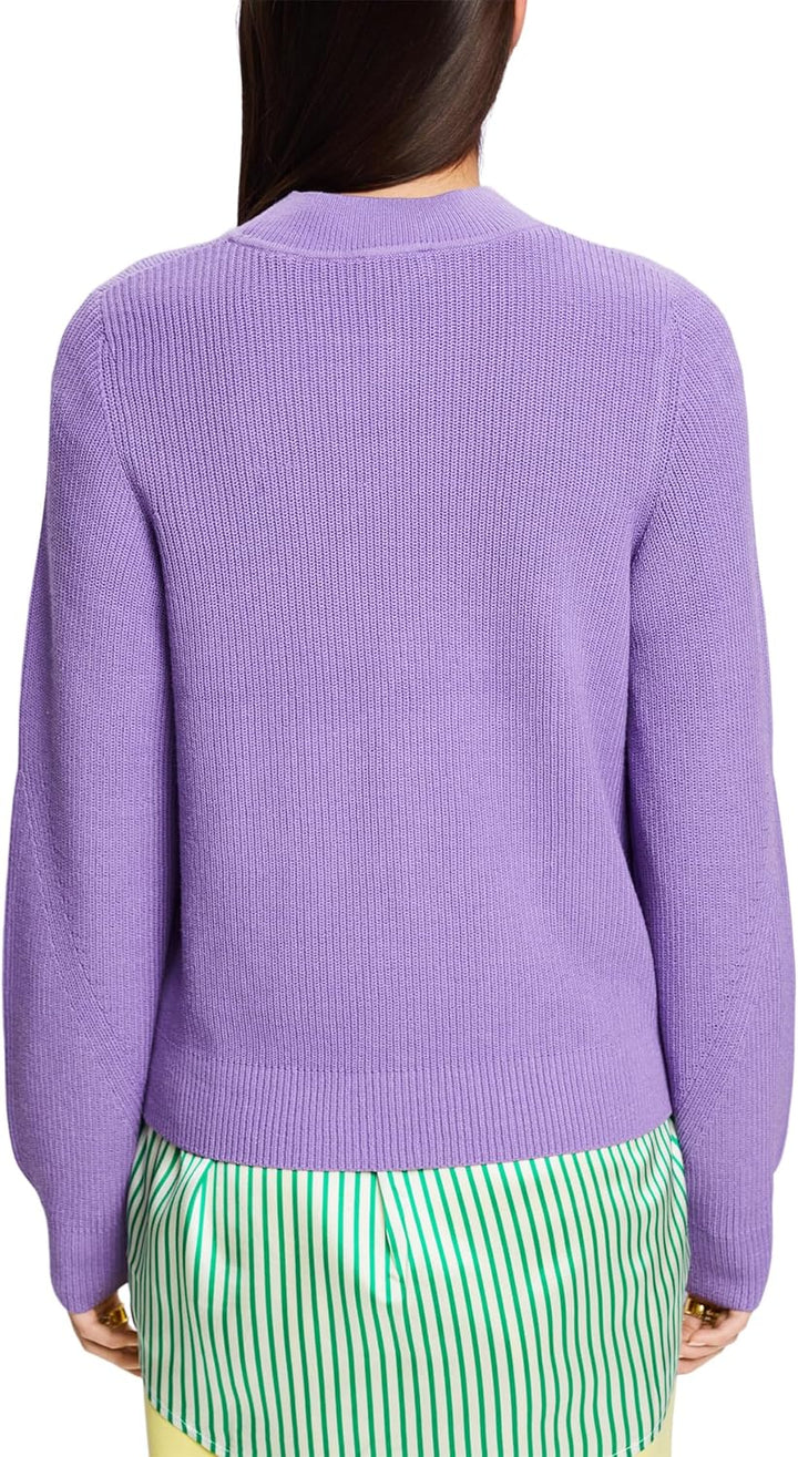 Esprit Damen 103ee1i342 Pullover XS 560/Lilac, XS 560/Lilac