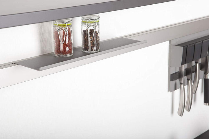 SO-TECH® Linero MosaiQ Obere Ablage 'M' 350x107x8 mm Titan grau Obere Ablage 'M' 350 Titangrau, Ober