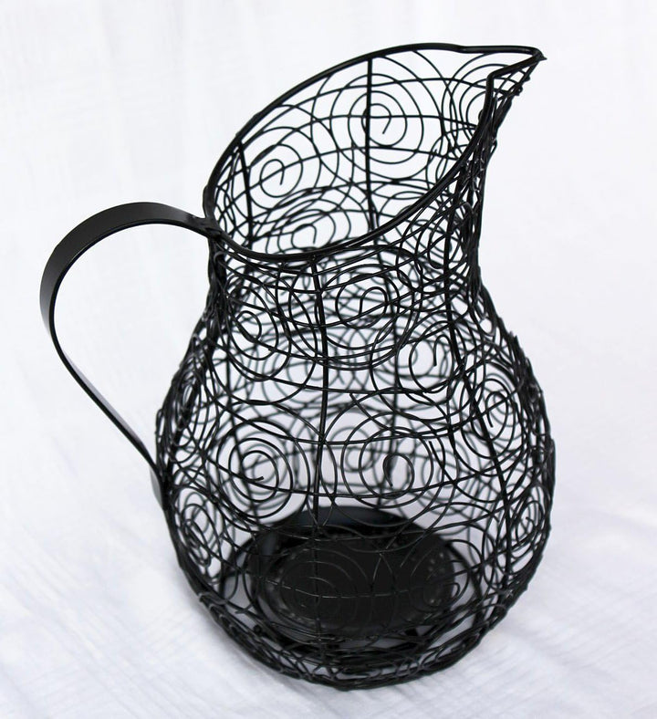 Kerzenständer Kanne 26 cm Kerzenleuchter 75010 Kerzenhalter Krug Wasserkrug