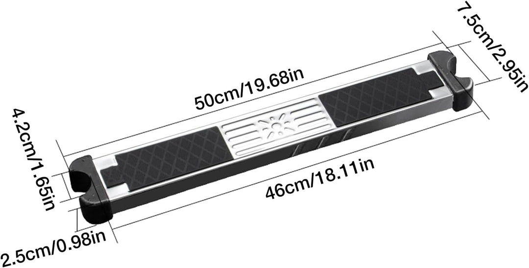 Poolleiter Stufen Ersatz | 304 Edelstahl Poolleiter Ersatzstufe Anti-Rutsch-Pool-Stufen Für Unterird