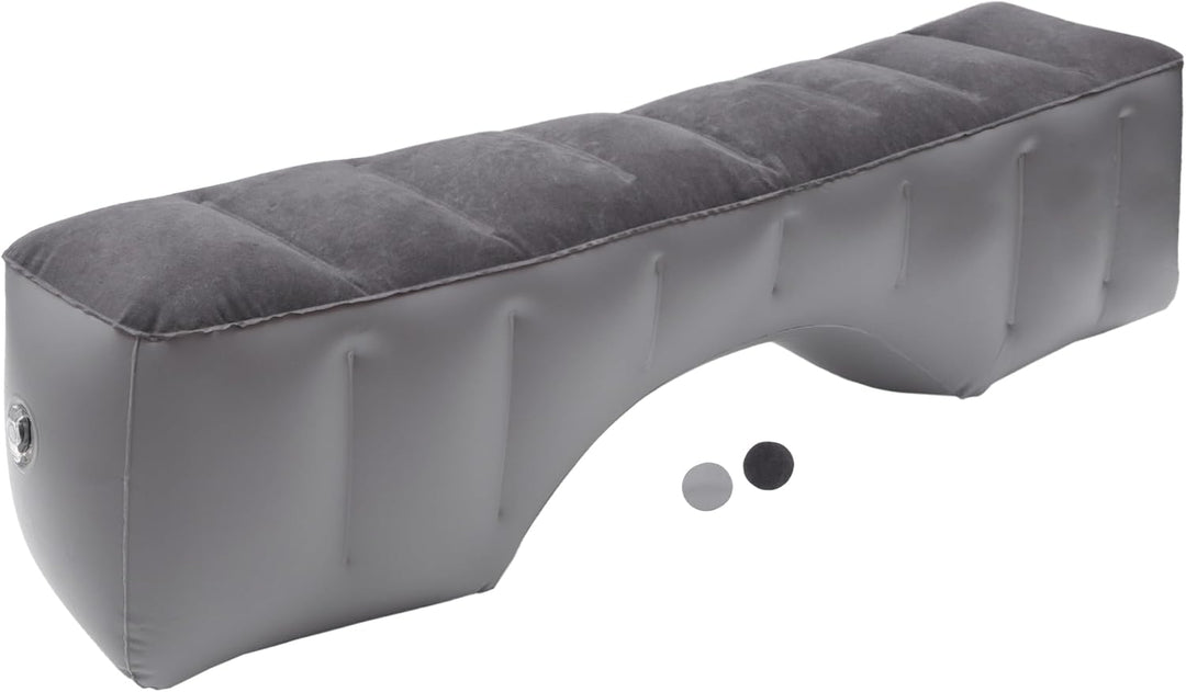 A ABSOPRO Auto-Matratze Schlafmatte für den Rücksitz Luftbett zum Schlafen Schwarz Grau