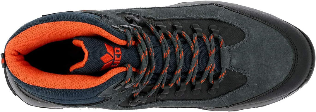 Lico Herren Milan Trekking- & Wanderstiefel, Anthrazit Orange