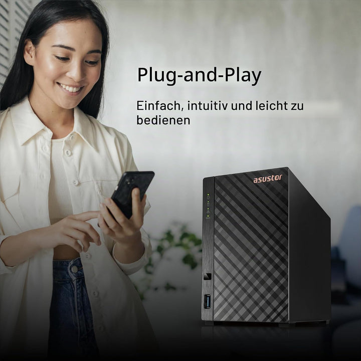 Drivestor 2 Gen 2 AS1202T 2 Bay NAS