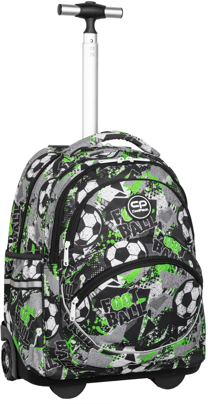 Coolpack F035674, Schulrucksack mit Rollen STARR LET`S GOL, Multicolor 46 x 36 x 22 cm Let`s Gol, 46