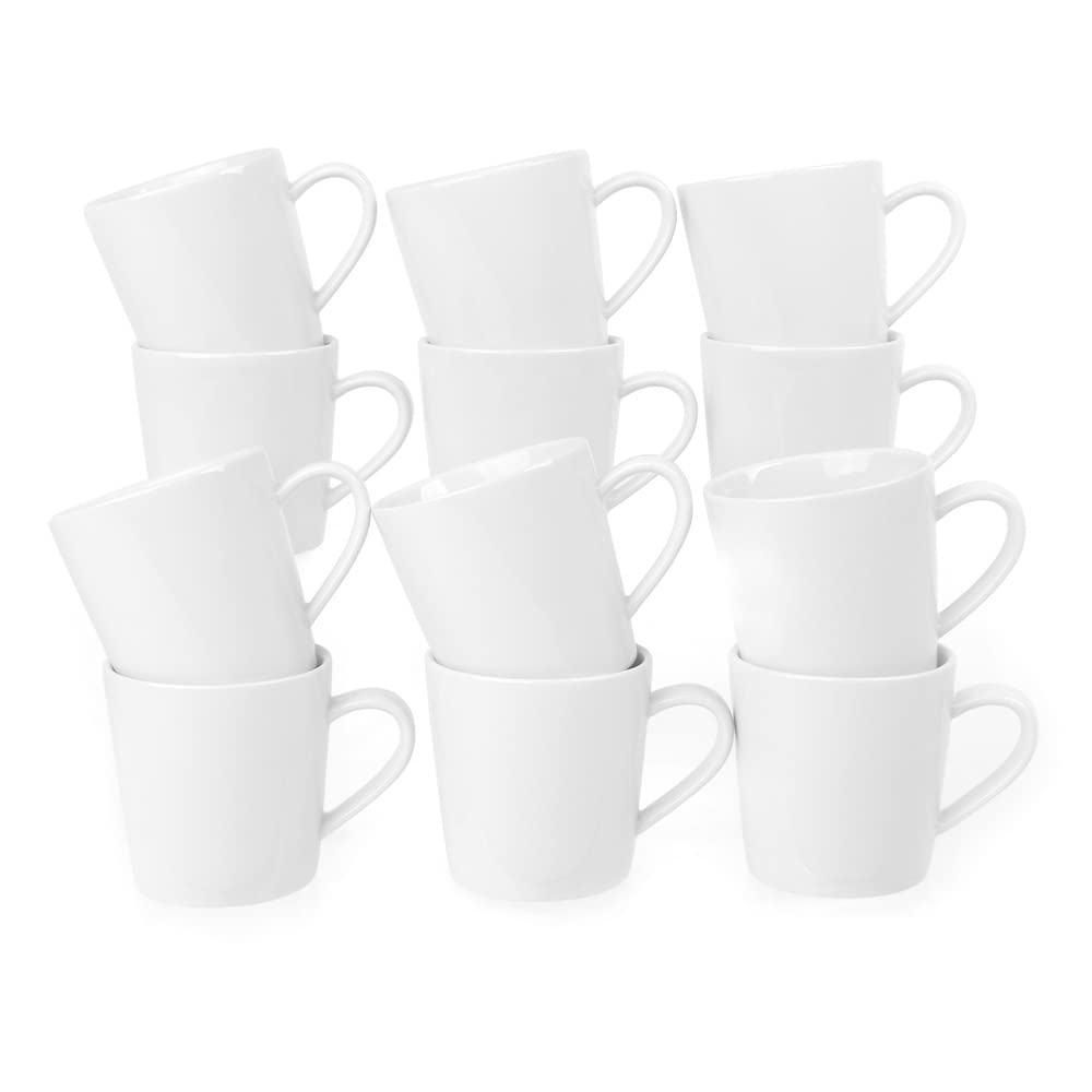 Holst Porzellan KT 005 PACK 12 Porzellan 12er Pack Kaffeebecher 10.7 x 7.8 x 8.1 cm 0,24 l, 12 Stück