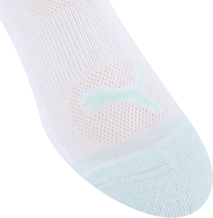 PUMA womens 8 Pack Low Cut Socks 9-11 Weiss, 9-11 Weiss