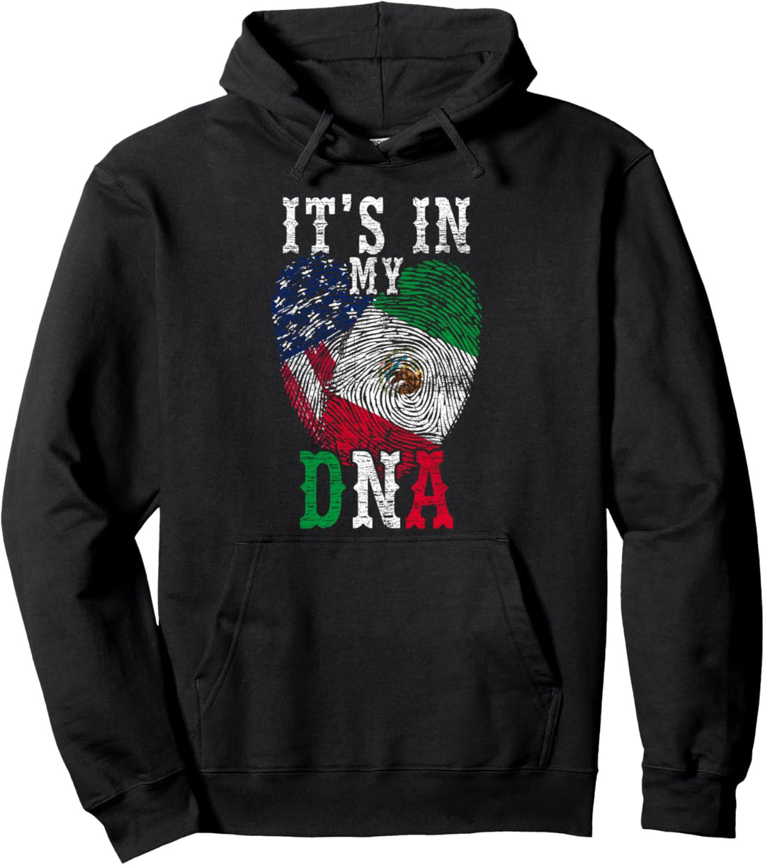 Es ist in meiner DNA USA Mexiko Pullover Hoodie