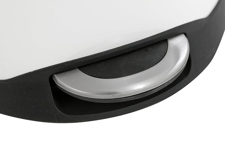 EKO Shell Bin Tritt-Mülleimer, 30 Liter, weiss